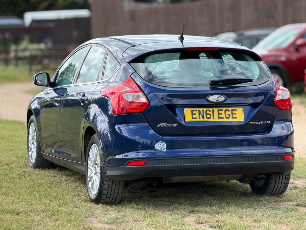 Ford Focus 1.6 Titanium Euro 5 EN61EGE Blue #4