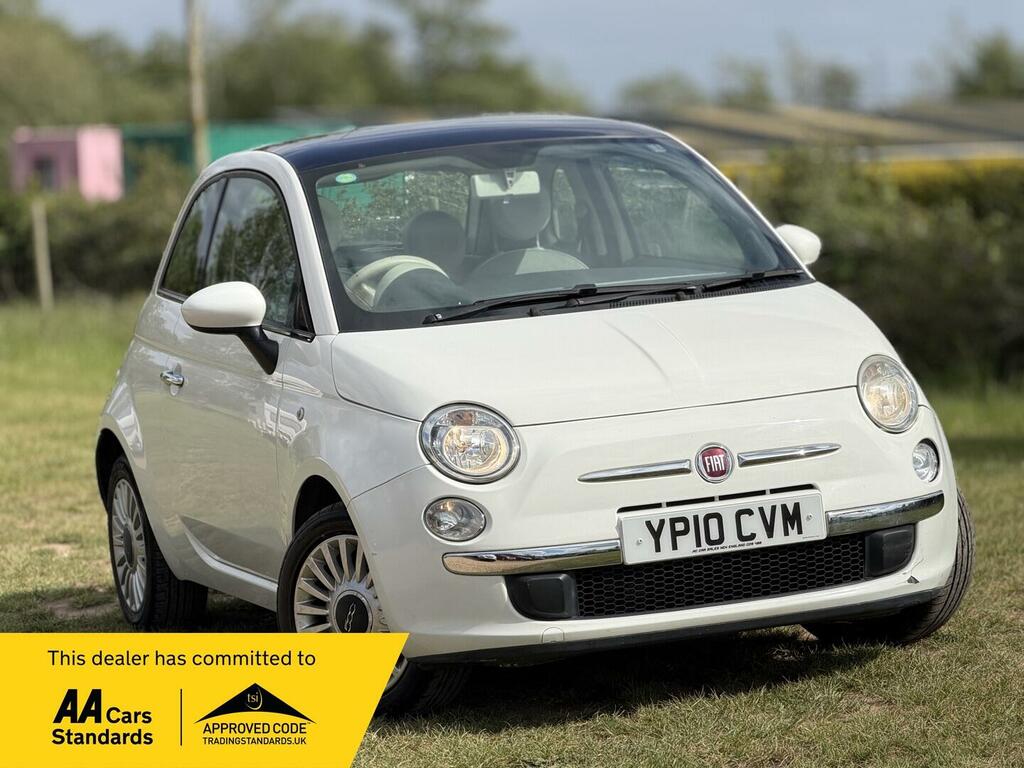 Fiat 500 1.2 Lounge Euro 5 Ss White