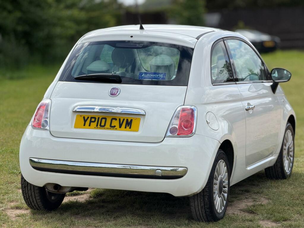 Fiat 500 1.2 Lounge Euro 5 Ss YP10CVM White #5