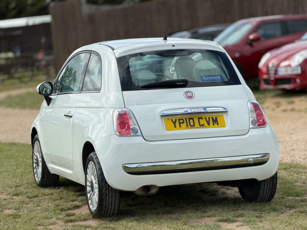Fiat 500 1.2 Lounge Euro 5 Ss YP10CVM White #4