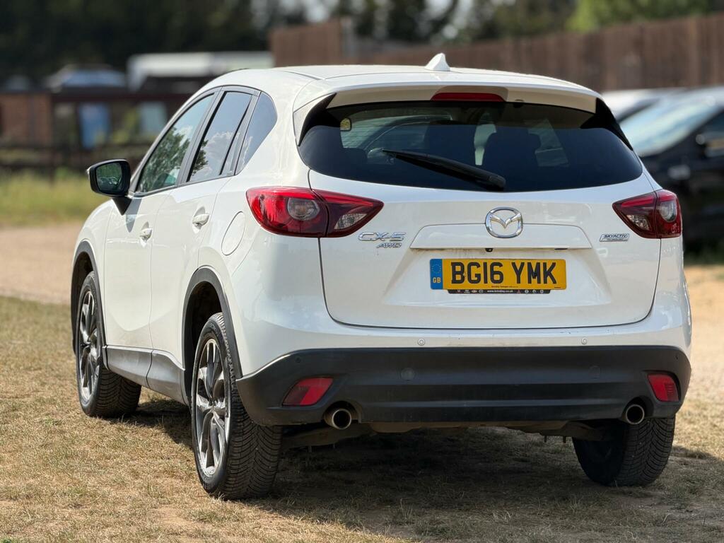Mazda CX-5 2.2 Skyactiv-d Sport Nav 4Wd Euro 6 Ss White #4