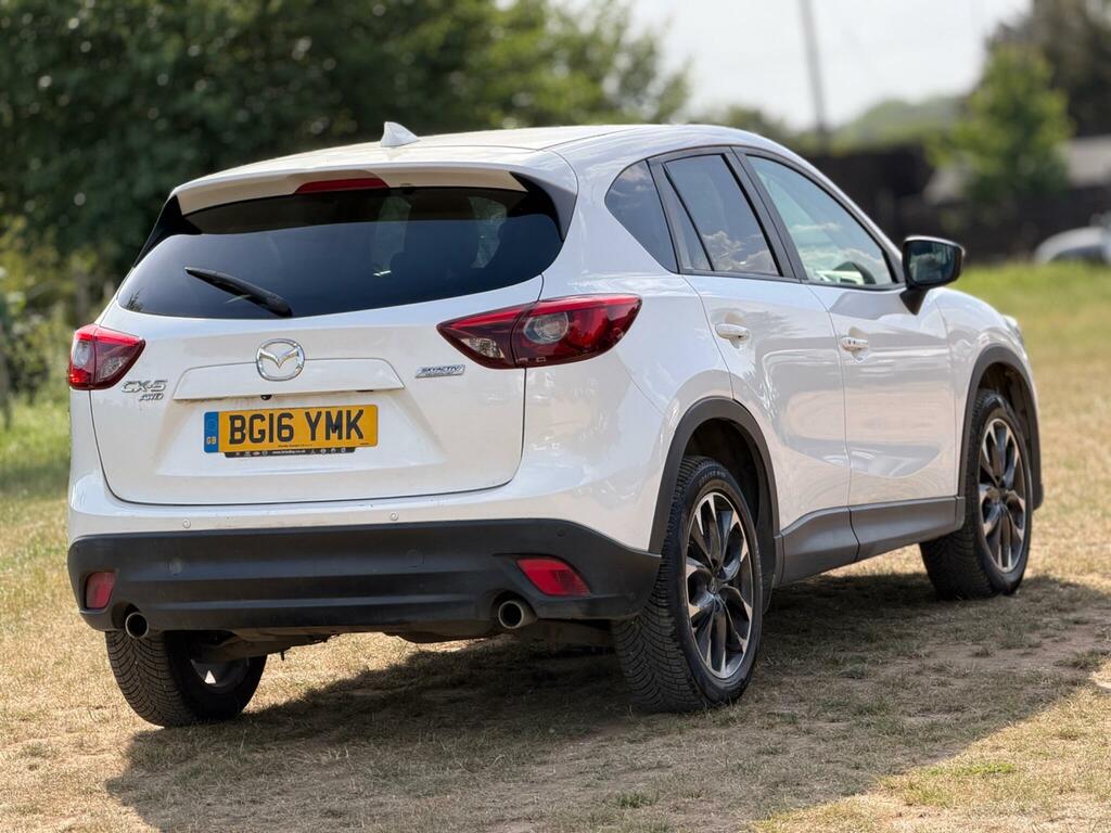 Mazda CX-5 2.2 Skyactiv-d Sport Nav 4Wd Euro 6 Ss White #5