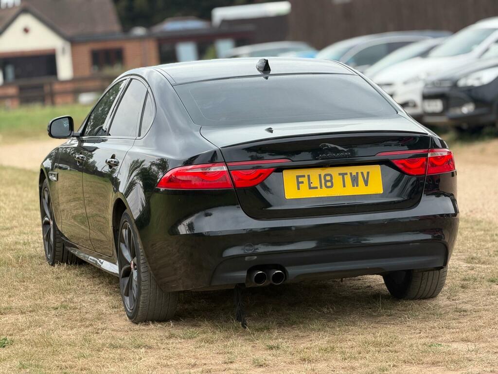 Jaguar XF 2.0D R-sport Euro 6 Ss FL18TWV Black #4