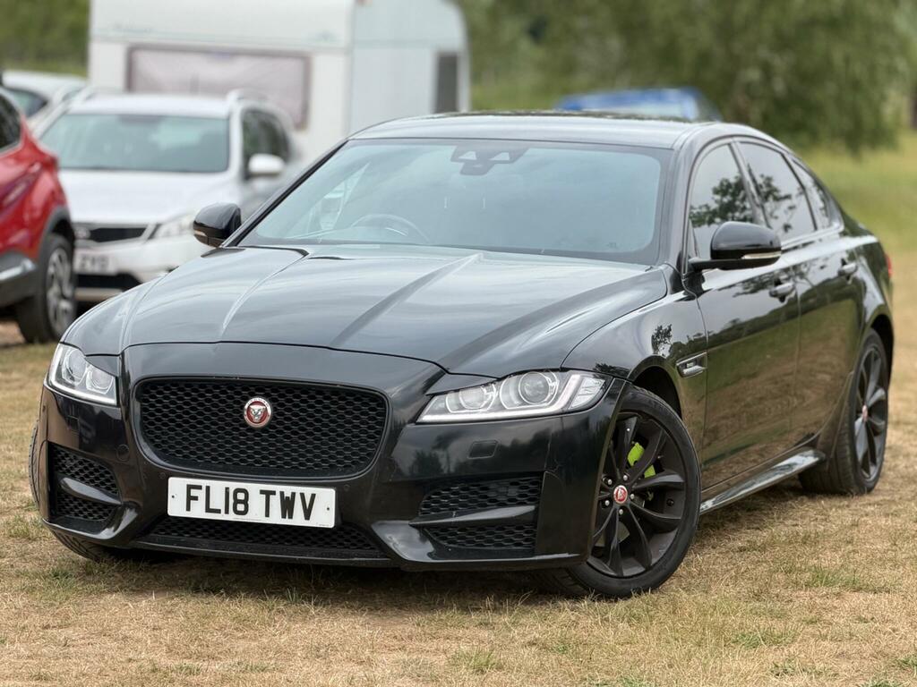 Jaguar XF 2.0D R-sport Euro 6 Ss FL18TWV Black #3
