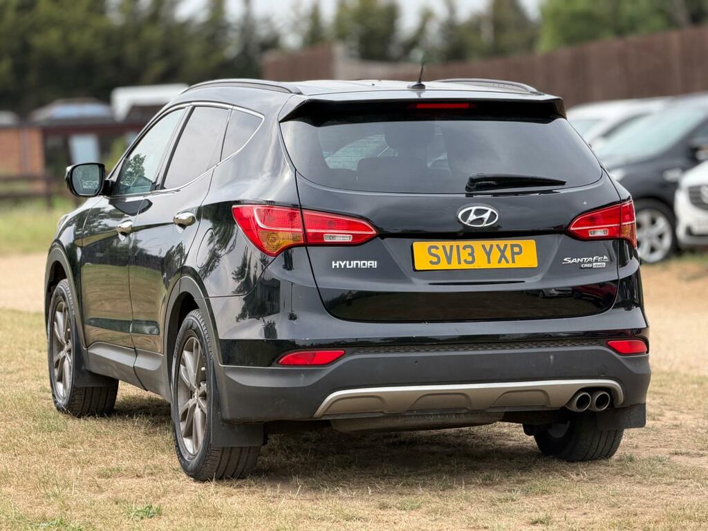 Hyundai Santa Fe 2.2 Crdi Premium 4Wd Euro 5 7 Seat Black #4