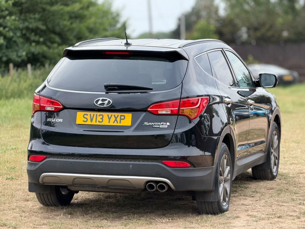 Hyundai Santa Fe 2.2 Crdi Premium 4Wd Euro 5 7 Seat Black #5