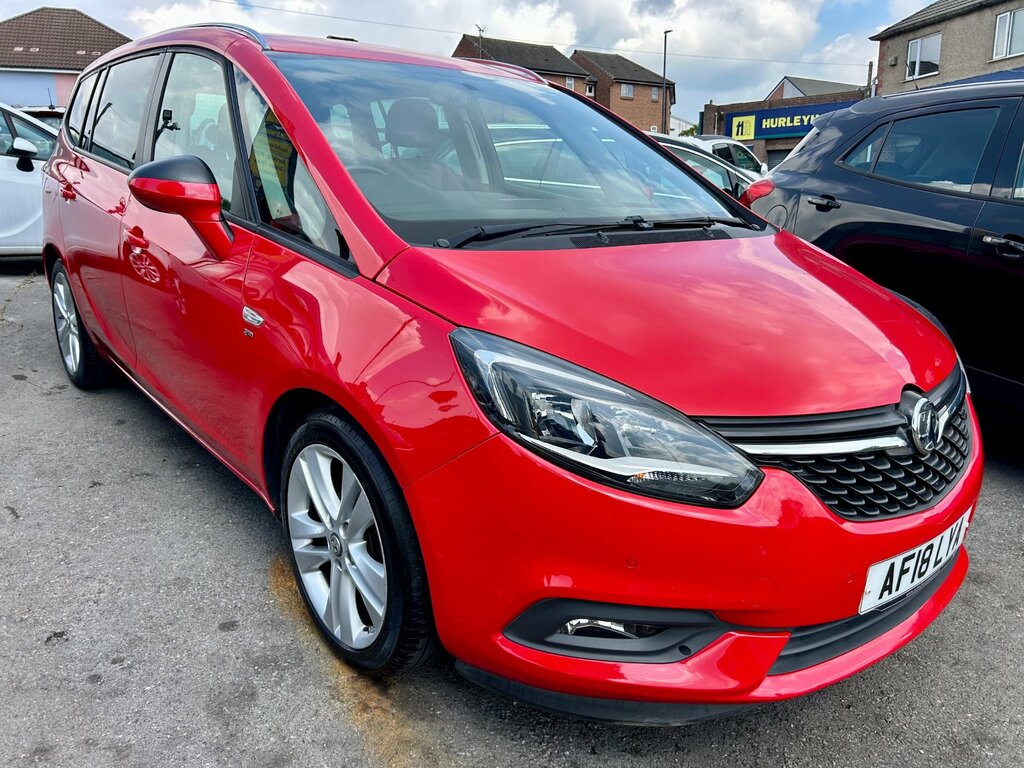Vauxhall Zafira Tourer 1.4I Turbo Sri Nav Mpv Euro 6 1 Red