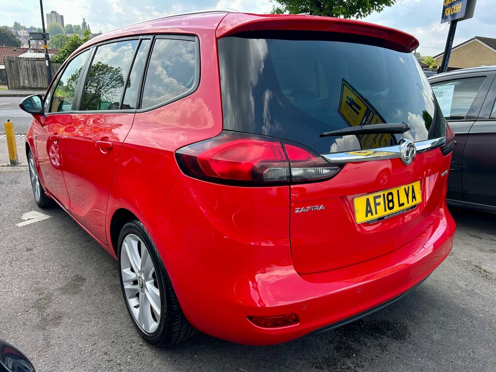 Vauxhall Zafira Tourer 1.4I Turbo Sri Nav Mpv Euro 6 1 AF18LYA Red #2