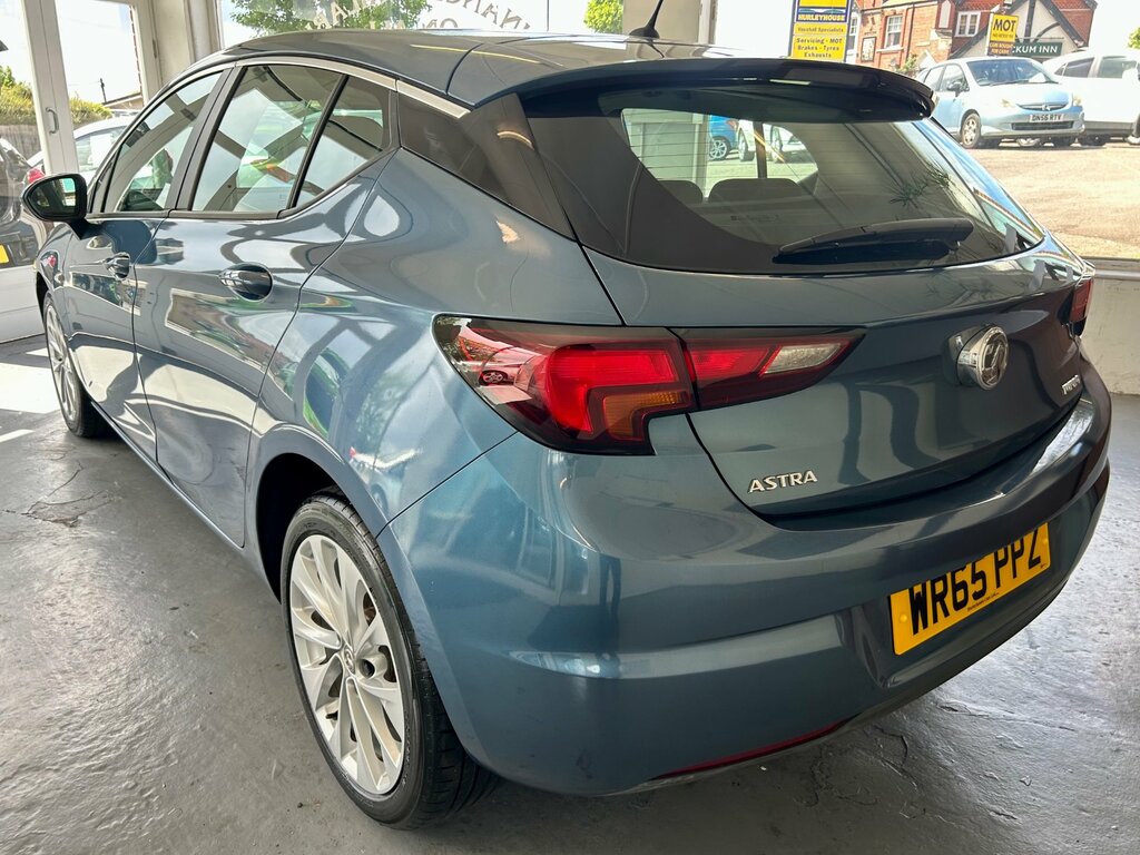 Vauxhall Astra 1.4I Turbo Energy Hatchback Euro WR65PPZ Blue #4