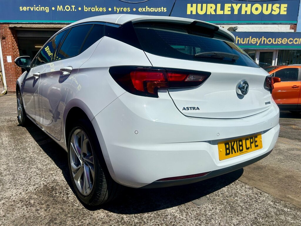 Vauxhall Astra 1.0I Turbo Ecotec Sri Hatchback BK18CPE White #4