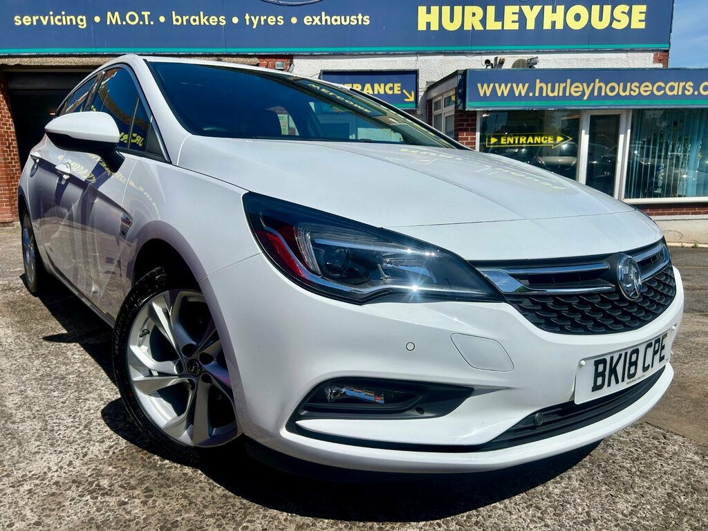 Vauxhall Astra 1.0I Turbo Ecotec Sri Hatchback White