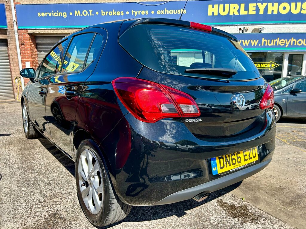 Vauxhall Corsa 1.4I Ecoflex Sri Hatchback Euro DN66EZO Black #4