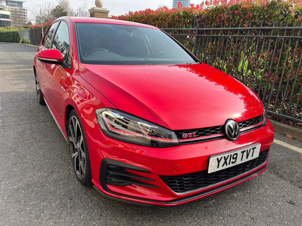 Volkswagen Golf 2.0 Tsi Gti Performance Hatchback Manua YX19TVT Red #6
