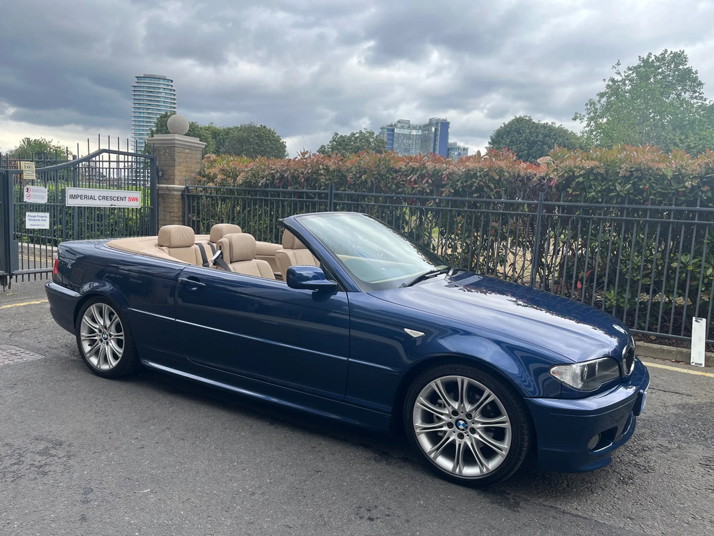 BMW 3 Series E46 325Ci M Sport Convertible M54 2.5 Blue