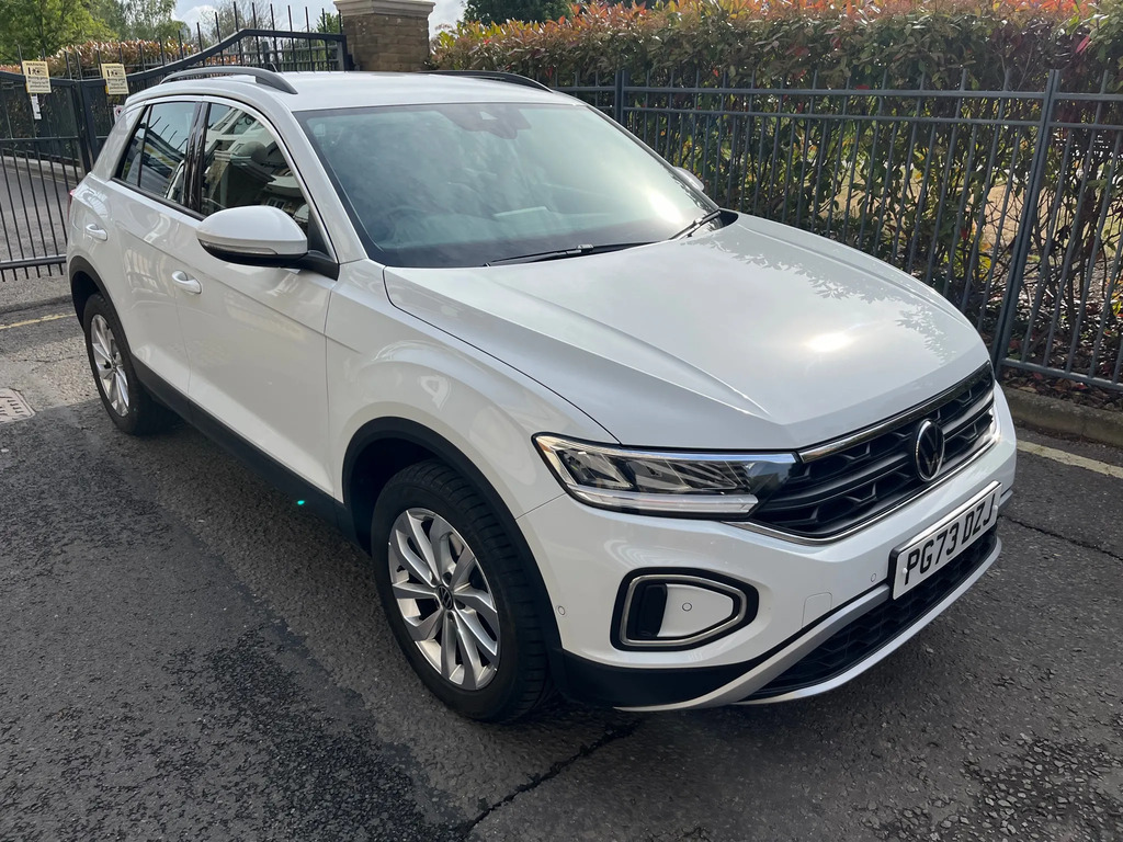 Volkswagen T-Roc 1.5 Tsi Life Suv Dsg Euro 6 Ss 150 PG73DZJ White #6