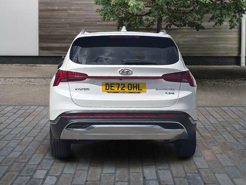 Hyundai Santa Fe 1.6 H T-gdi Premium Suv Hybrid Eur DE72OHL White #4