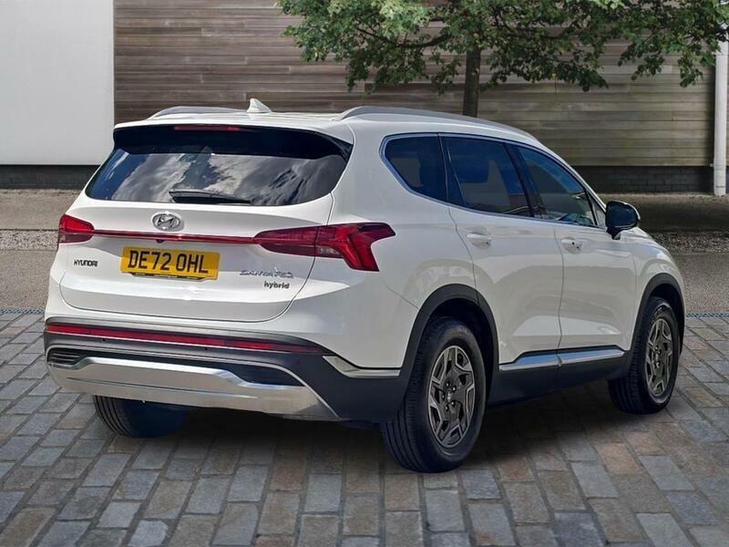 Hyundai Santa Fe 1.6 H T-gdi Premium Suv Hybrid Eur DE72OHL White #5