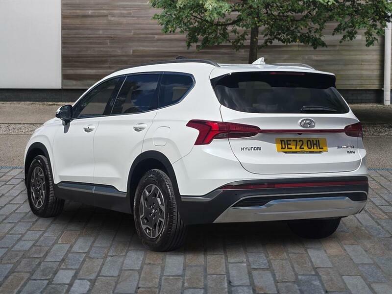 Hyundai Santa Fe 1.6 H T-gdi Premium Suv Hybrid Eur DE72OHL White #3