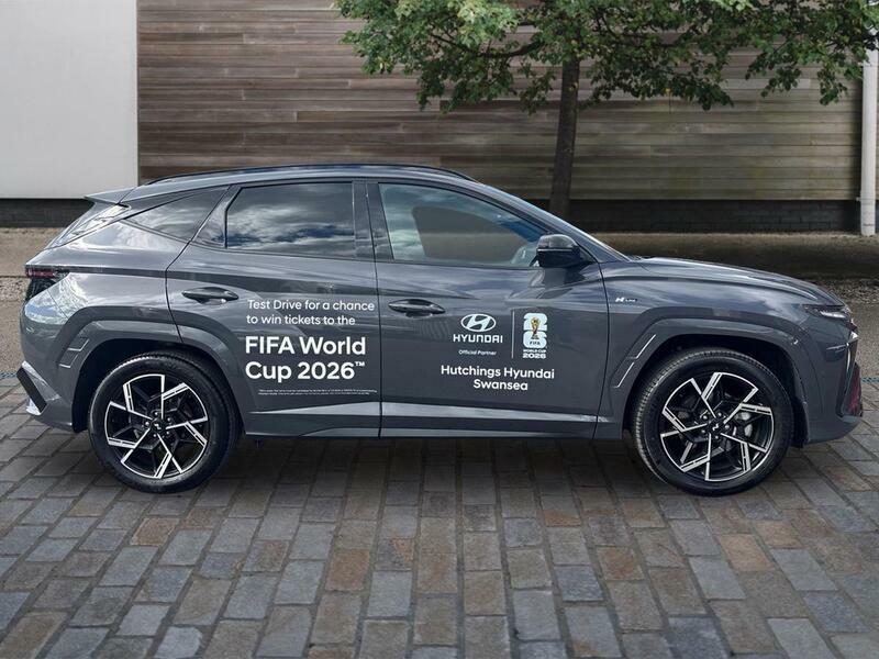 Hyundai Tucson 1.6 T-gdi N Line S Suv Hybrid Euro CP75DMF Grey #2