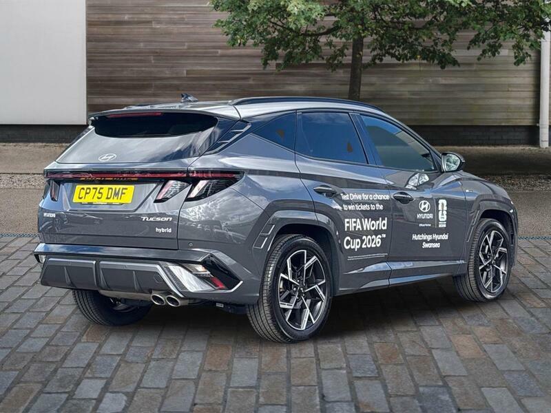 Hyundai Tucson 1.6 T-gdi N Line S Suv Hybrid Euro CP75DMF Grey #5