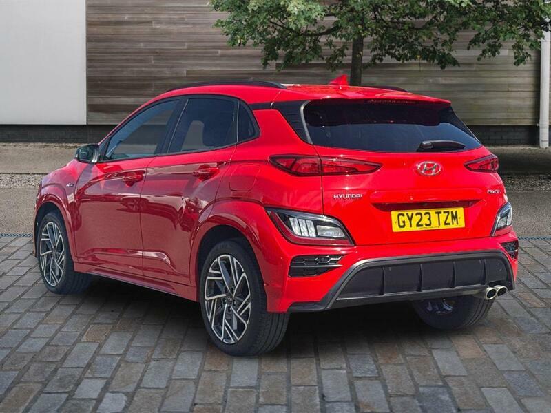 Hyundai Kona 1.0 T-gdi Mhev N Line Suv Hybrid GY23TZM Red #5