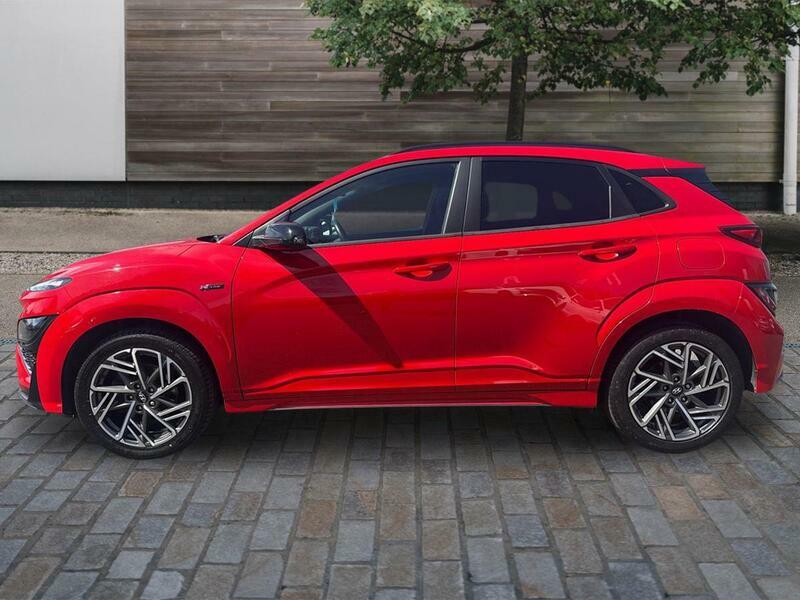 Hyundai Kona 1.0 T-gdi Mhev N Line Suv Hybrid GY23TZM Red #4