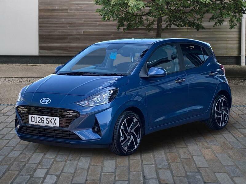 Hyundai I10 I10 1.2 Premium Hatchback Euro 6 Blue #3