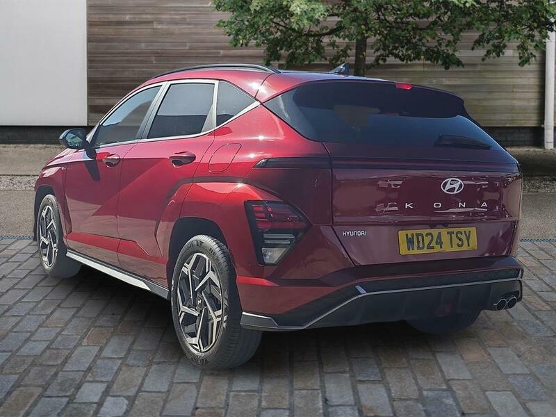 Hyundai Kona 1.6 T-gdi N Line S Suv Dct Euro 6 Ss Red #3