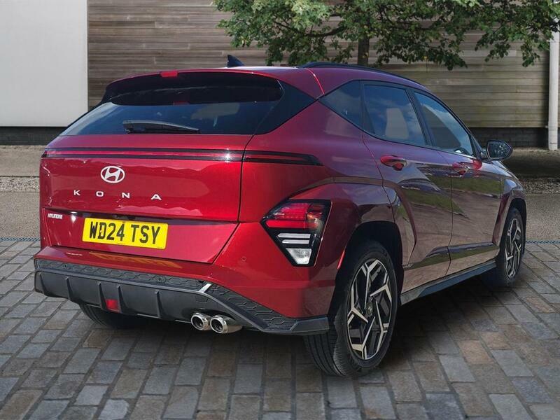 Hyundai Kona 1.6 T-gdi N Line S Suv Dct Euro 6 Ss Red #5