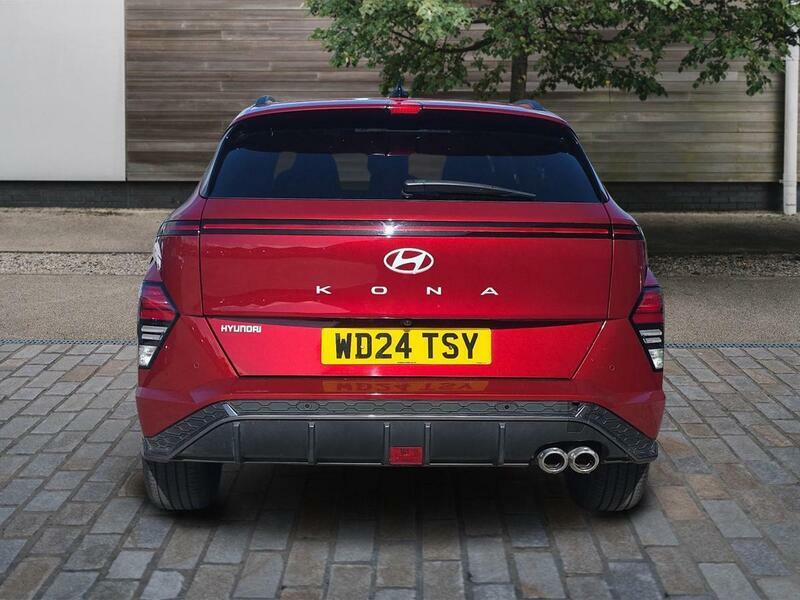 Hyundai Kona 1.6 T-gdi N Line S Suv Dct Euro 6 Ss Red #4