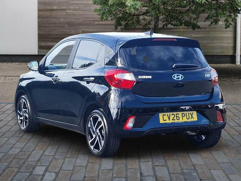 Hyundai I10 I10 1.2 Premium Hatchback Euro 6 Black #5