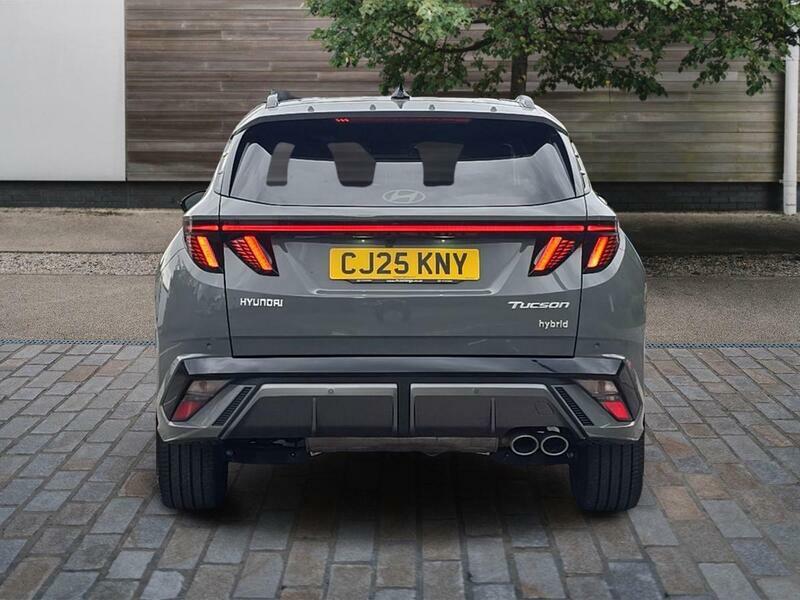 Hyundai Tucson 1.6 T-gdi N Line Suv Hybrid Euro 6 CJ25KNY Grey #4