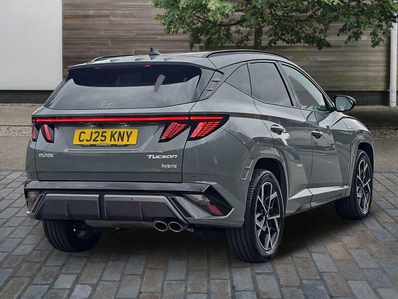 Hyundai Tucson 1.6 T-gdi N Line Suv Hybrid Euro 6 CJ25KNY Grey #5