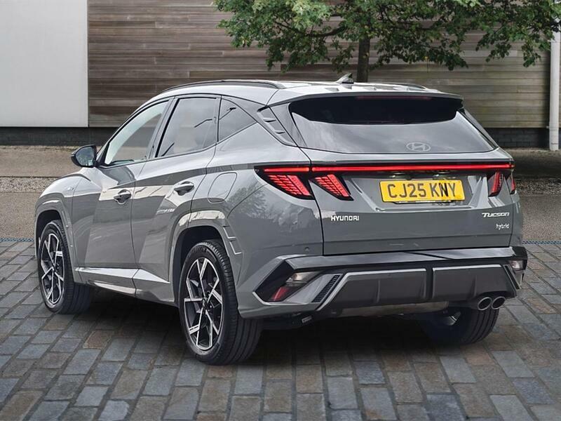 Hyundai Tucson 1.6 T-gdi N Line Suv Hybrid Euro 6 CJ25KNY Grey #3
