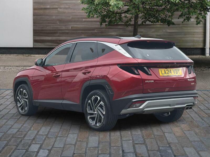 Hyundai Tucson 1.6 T-gdi Ultimate Suv Hybrid Euro LA24VDT Red #3
