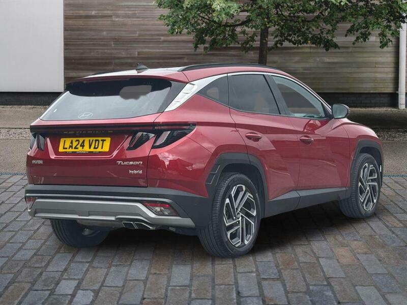 Hyundai Tucson 1.6 T-gdi Ultimate Suv Hybrid Euro LA24VDT Red #5