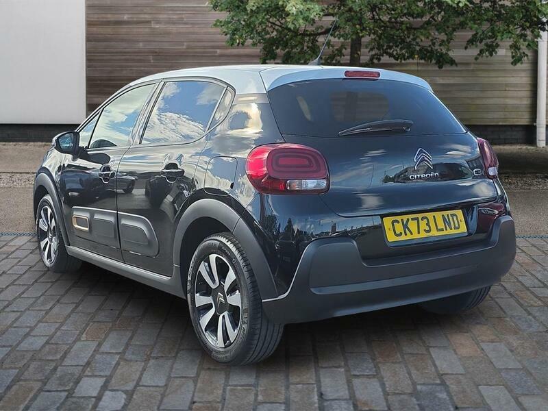 Citroen C3 1.2 Puretech C-series Edition Hatchback CK73LND Black #3