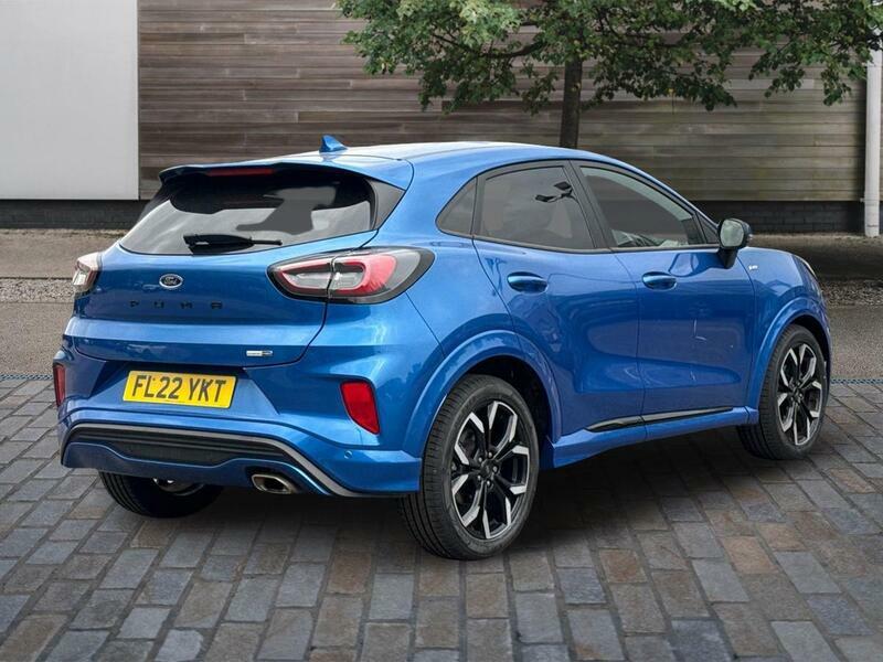Ford Puma 1.0T Ecoboost Mhev St-line X Suv Hybrid FL22YKT Blue #5
