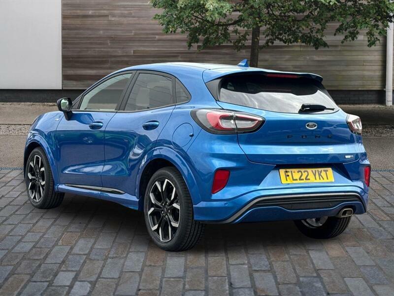 Ford Puma 1.0T Ecoboost Mhev St-line X Suv Hybrid FL22YKT Blue #3