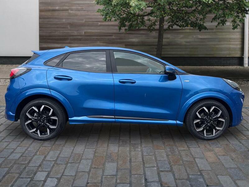 Ford Puma 1.0T Ecoboost Mhev St-line X Suv Hybrid FL22YKT Blue #2