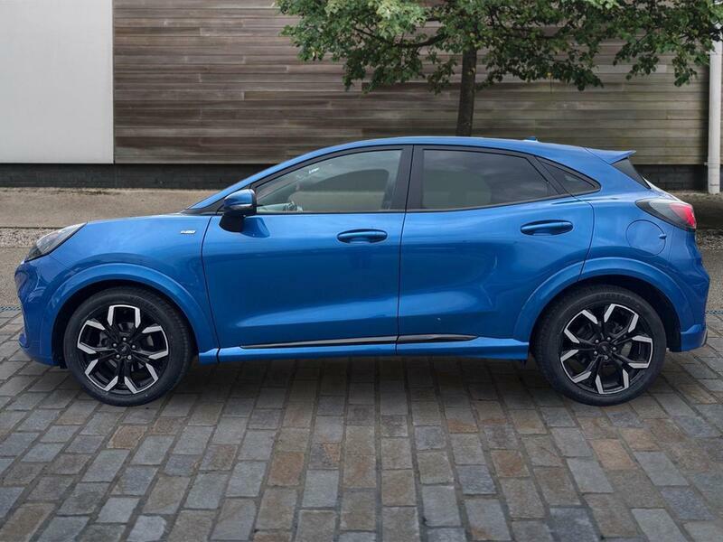 Ford Puma 1.0T Ecoboost Mhev St-line X Suv Hybrid FL22YKT Blue #6