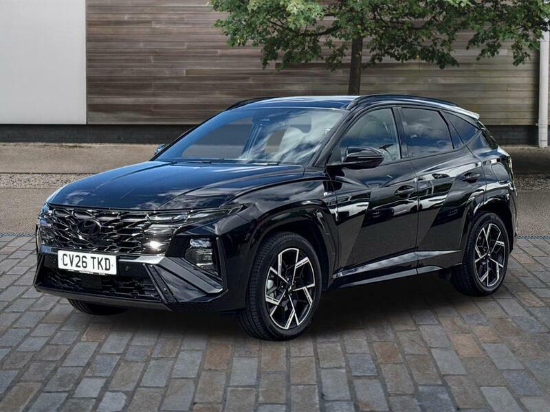 Hyundai Tucson 1.6 T-gdi N Line S Suv Hybrid Euro CV26TKD Black #3
