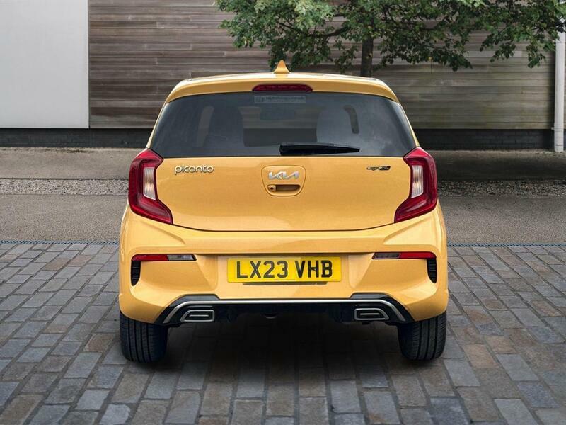 Kia Picanto 1.0 Dpi Gt-line Hatchback Euro 6 LX23VHB Yellow #4
