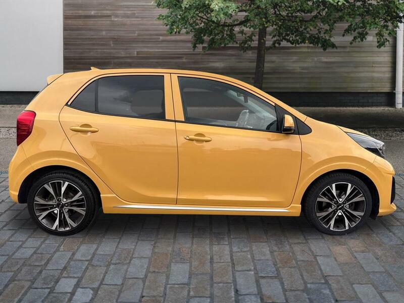 Kia Picanto 1.0 Dpi Gt-line Hatchback Euro 6 LX23VHB Yellow #2