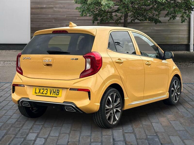 Kia Picanto 1.0 Dpi Gt-line Hatchback Euro 6 LX23VHB Yellow #5