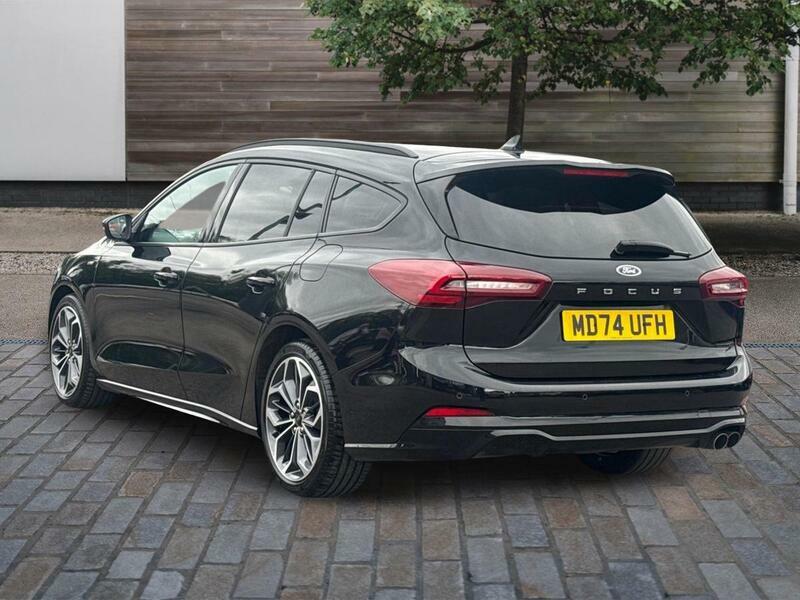 Ford Focus 1.0T Ecoboost Mhev St-line X Estate Hyb MD74UFH Black #3