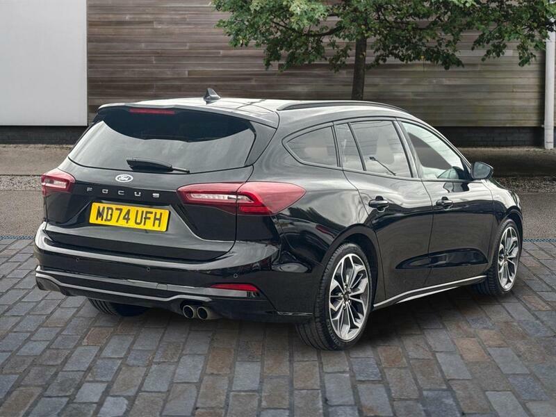 Ford Focus 1.0T Ecoboost Mhev St-line X Estate Hyb MD74UFH Black #5