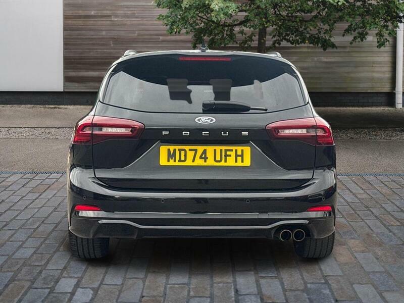 Ford Focus 1.0T Ecoboost Mhev St-line X Estate Hyb MD74UFH Black #4