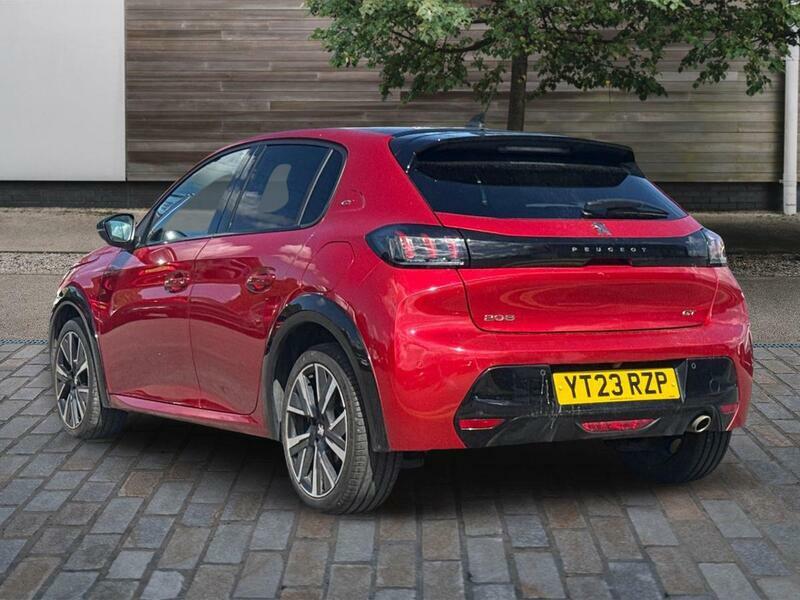 Peugeot 208 1.2 Puretech Gt Hatchback Euro 6 YT23RZP Red #4