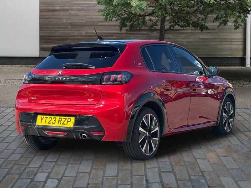 Peugeot 208 1.2 Puretech Gt Hatchback Euro 6 YT23RZP Red #6